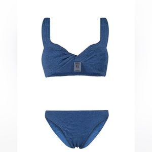 Hunza G blue swimsuit